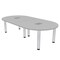 Skutchi Designs 45 in W, 96 in L, 29 in H, Engineered Wood Top, Grey H-RAC-4693-PT-01-EL - alternate 1